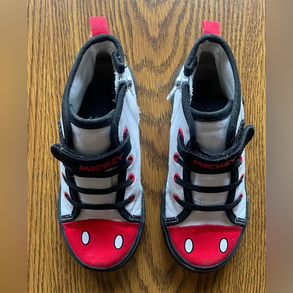 Disney Red and Black High-Top Sneakers - Picture 2 of 6
